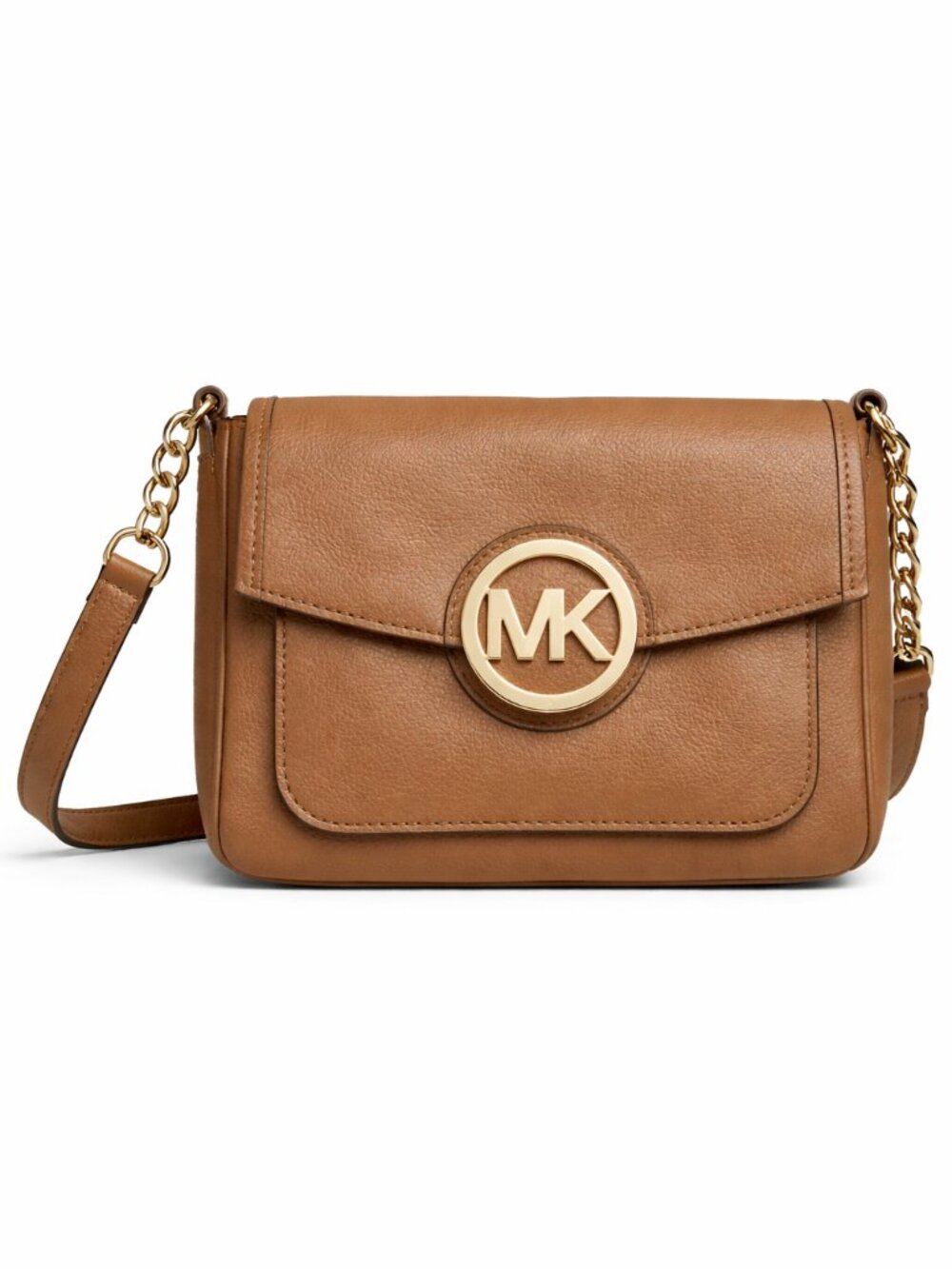 Michael Kors MARGO Leather Messenger Crossbody Bag